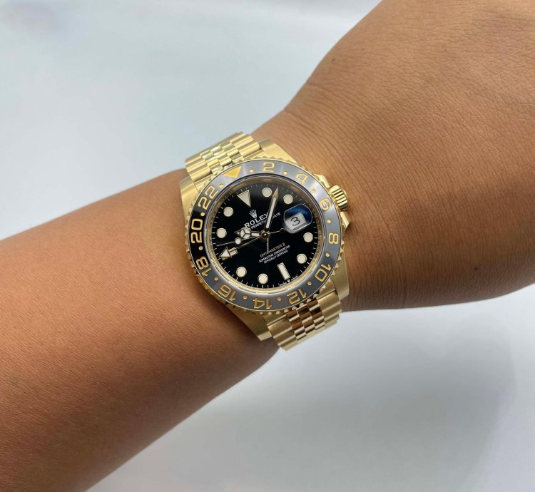 Rolex Gmt-master Ii Yellow Gold 126718grnr 2025