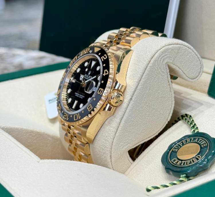 Rolex Gmt-master Ii Yellow Gold Jubilee 126718grnr 2024