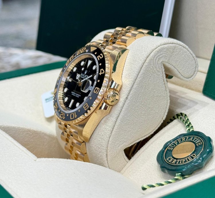 Rolex Gmt-master Ii Yellow Gold Jubilee 126718grnr 2024
