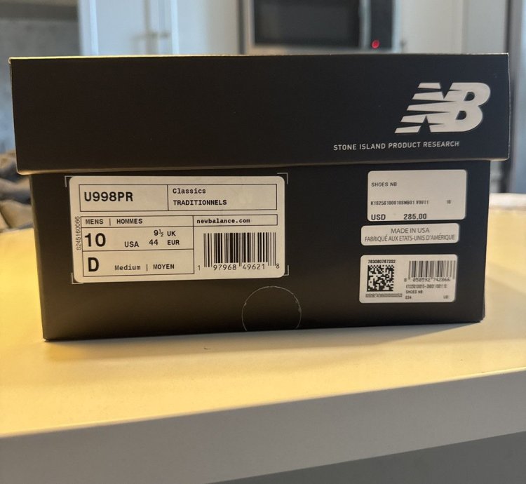 Stone Island New Balance Made In Usa 998