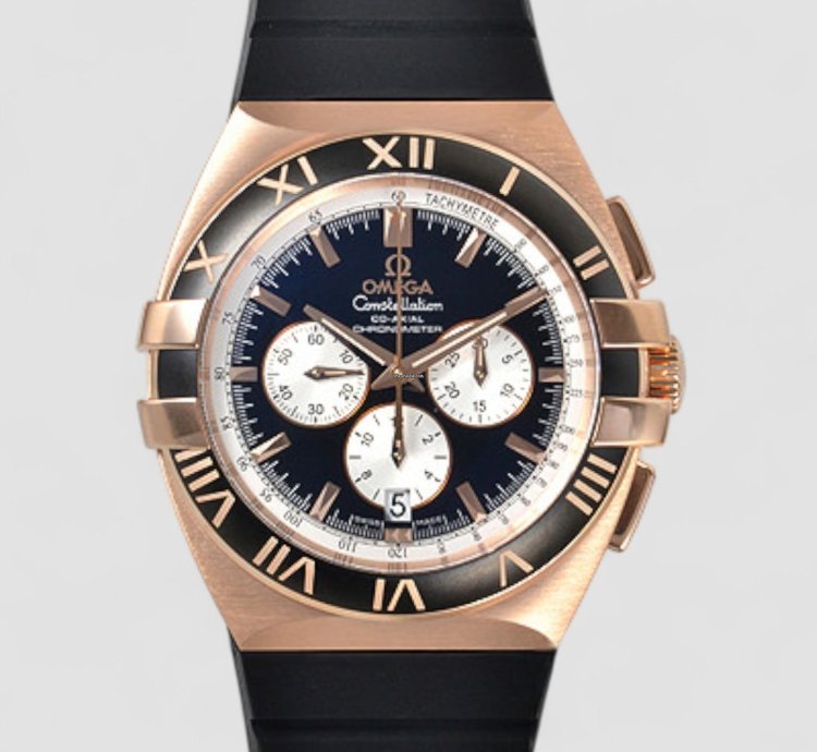 Omega Constellation Double Eagle Automatic Chronograph Mens Watch