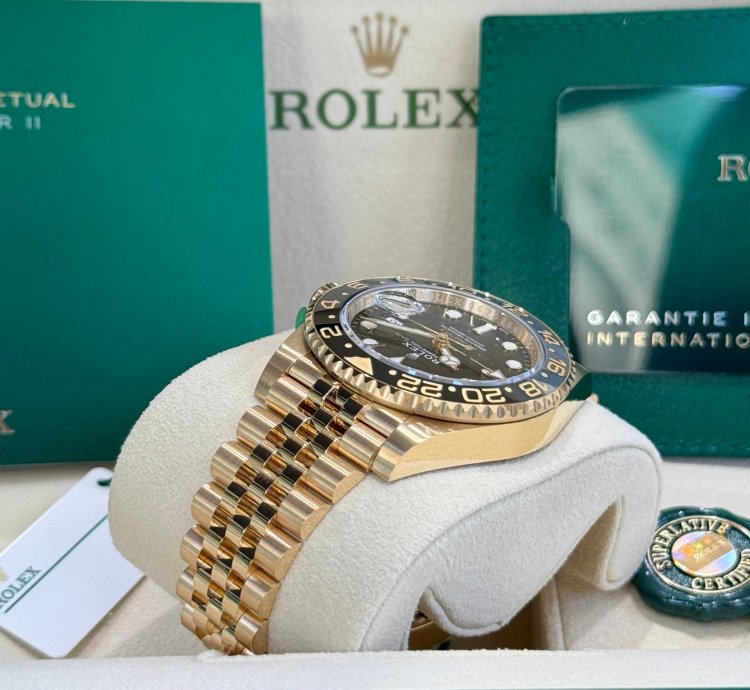 Rolex Gmt-master Ii Yellow Gold Jubilee 126718grnr 2024
