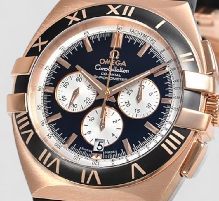 Omega Constellation Double Eagle Automatic Chronograph Mens Watch