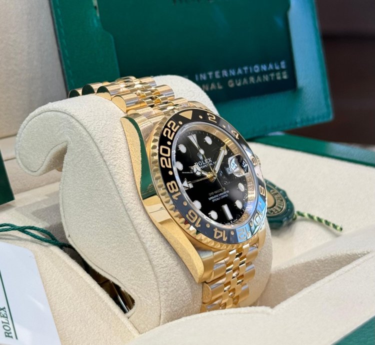 Rolex Gmt-master Ii Yellow Gold Jubilee 126718grnr 2024