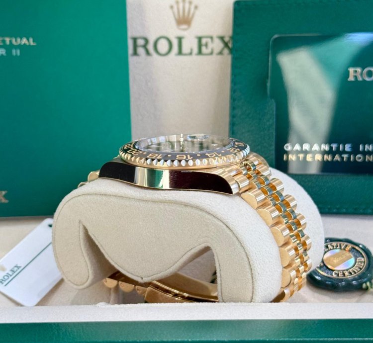 Rolex Gmt-master Ii Yellow Gold Jubilee 126718grnr 2024