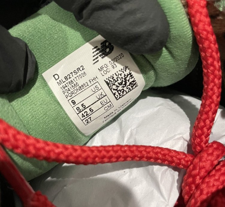 Stray Rats New Balance 827