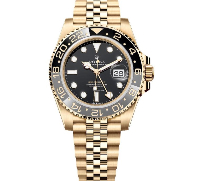 Rolex Gmt-master Ii Yellow Gold Jubilee Bracelet 126718grnr 2023