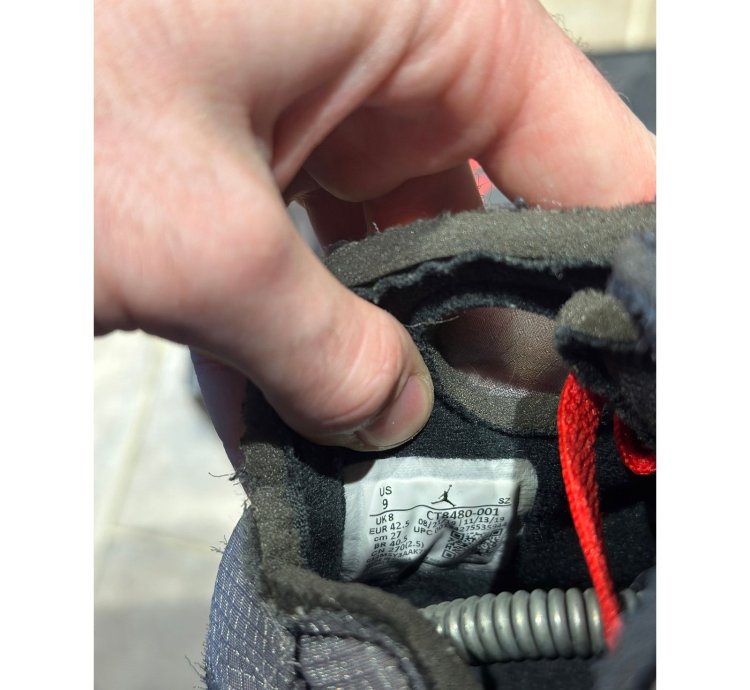 Size 9 - Jordan 5 Off White Muslin Sneaker