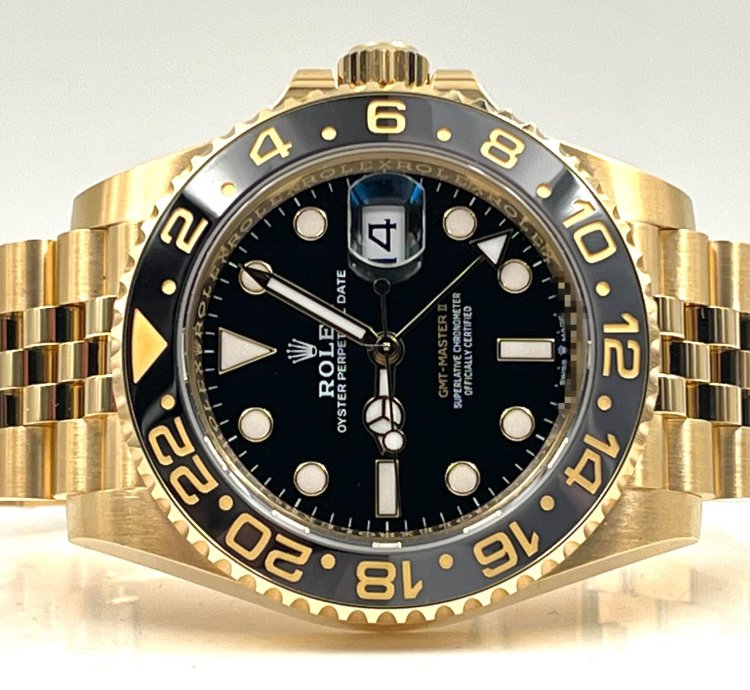 Rolex Gmt-master Ii Yellow Gold Jubilee Bracelet 126718grnr Unworn 2025