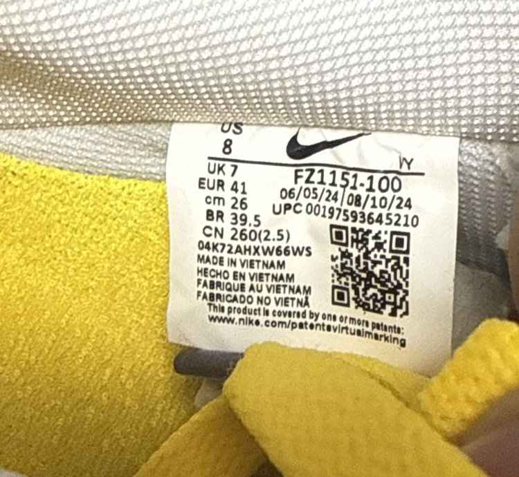 Nike Kobe Bryant Air Force 1 Low Lakers Home Size 8 New