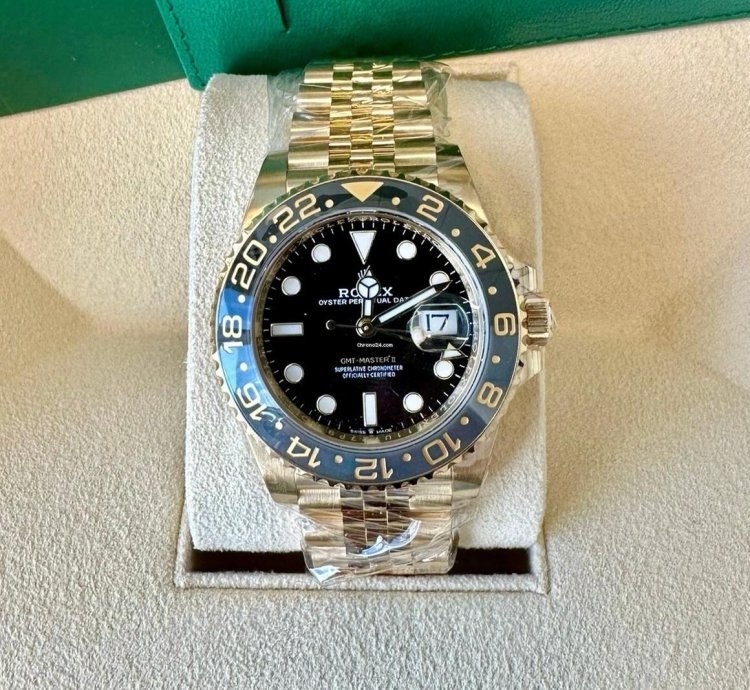 Rolex Gmt-master Ii Yellow Gold Jubilee New Unworn