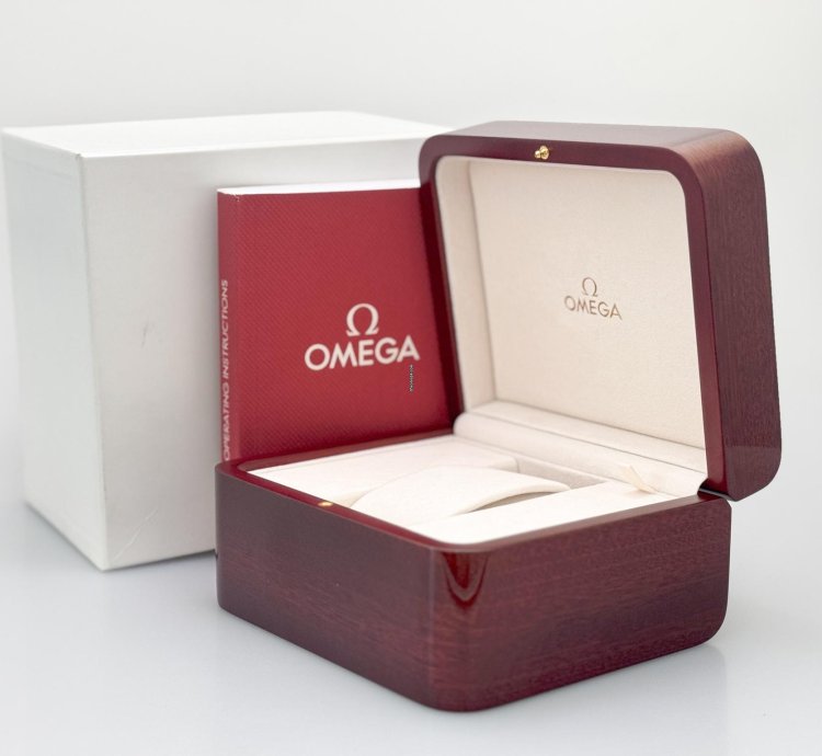 Omega Constellation Double Eagle Ref 1619 51 91 18k Red Gold Omega Box