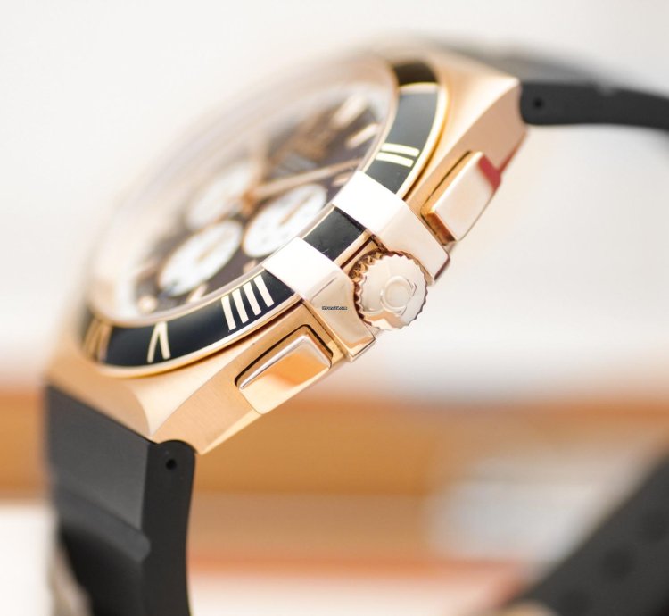 Omega Constellation Double Eagle Ref 1619 51 91 18k Red Gold Omega Box