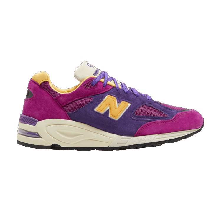 Teddy Santis 990v2 Made In Usa Purple Yellow