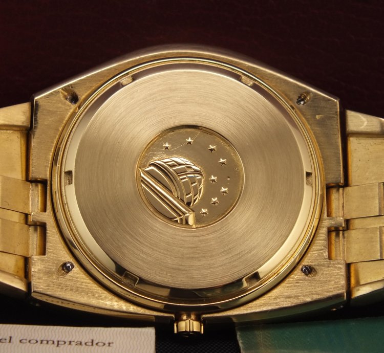 Omega Constellation F300hz Constellation 18k 750 Very Rare Very Unique 1973 Investment