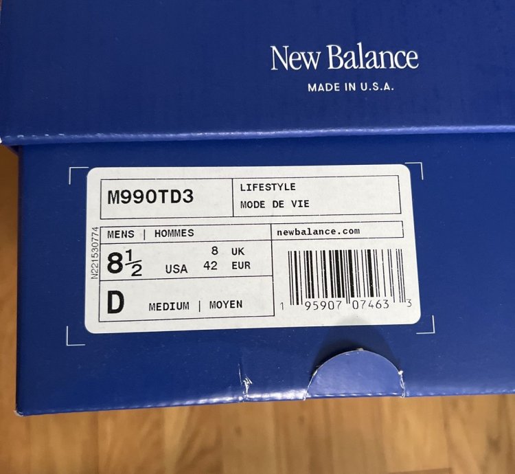 Teddy Santis 990v3 Raw Amethyst