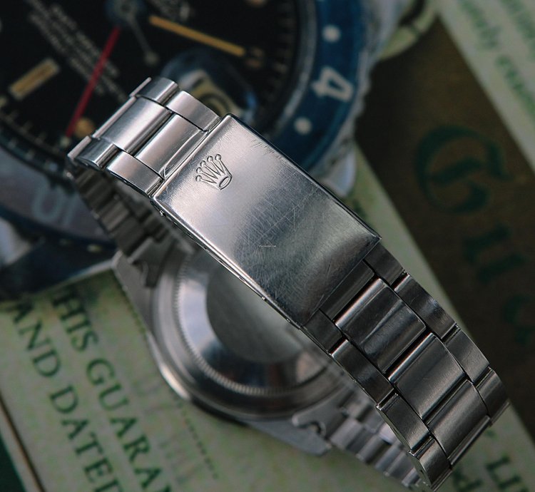 Rolex Gmt-master Ref 1675 Long Dial Stunning Faded Bezel From 1972
