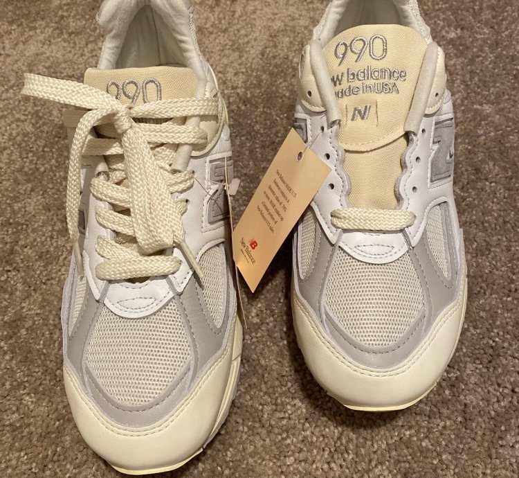 Teddy Santis New Balance Sea Salt 990 V2