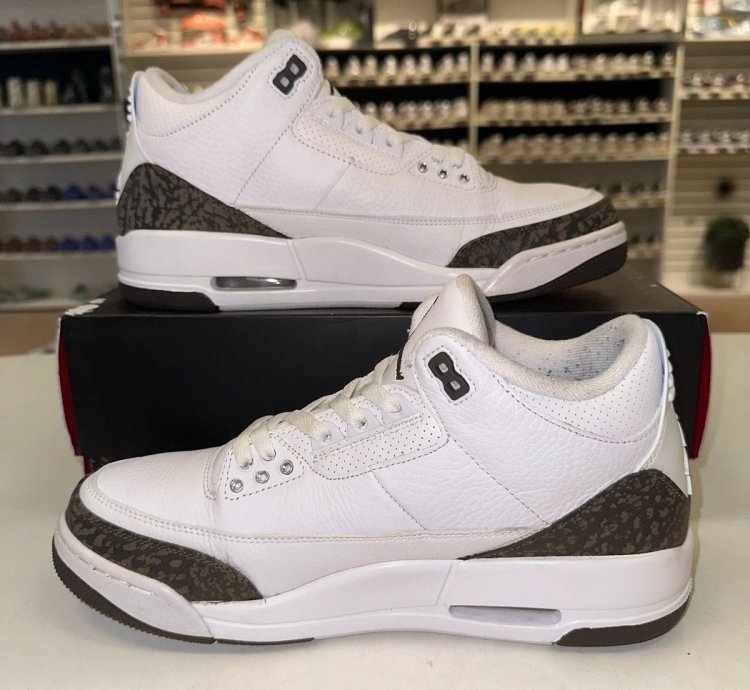 Size 9 5 - Air Jordan 3 Mocha Retro 2018 - 136064-122