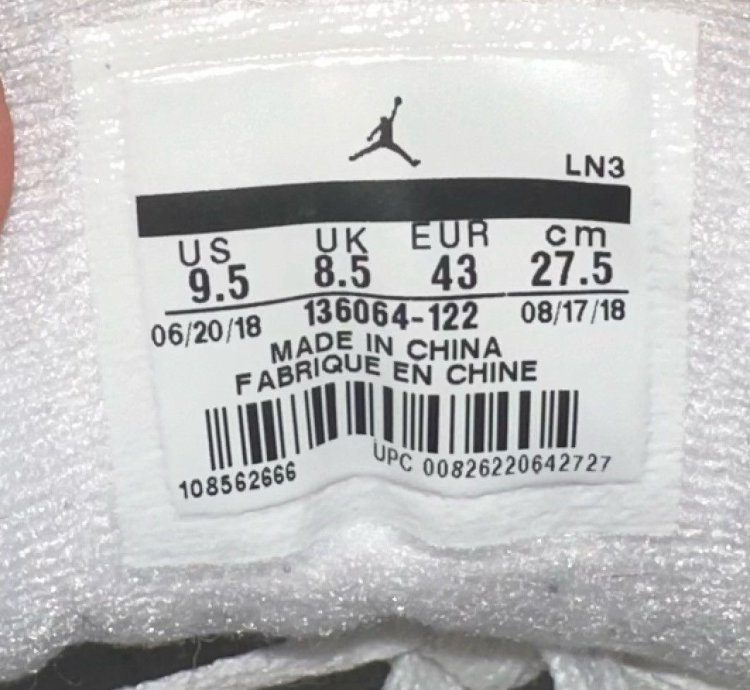 Size 9 5 - Air Jordan 3 Mocha Retro 2018 - 136064-122
