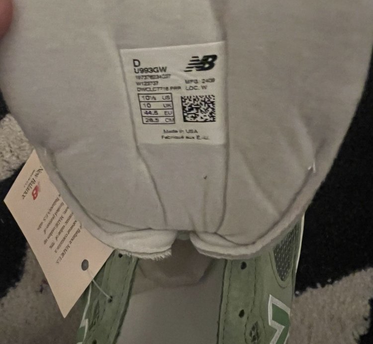 Teddy Santis Xnew Balance 993 Chive