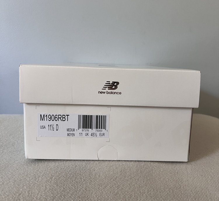 The Basement New Balance 1906r In Silver