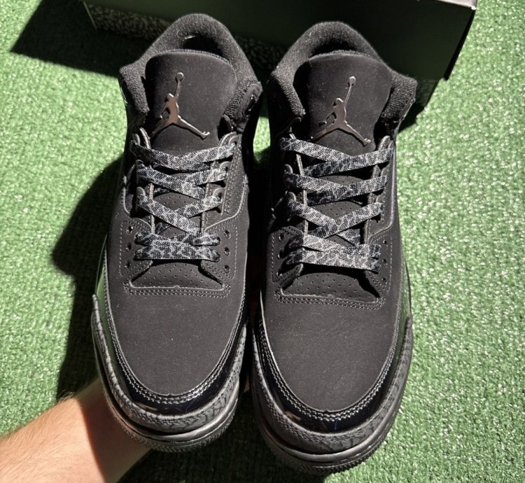Size 9 5 - Air Jordan 3 Retro 2025 Black Cat