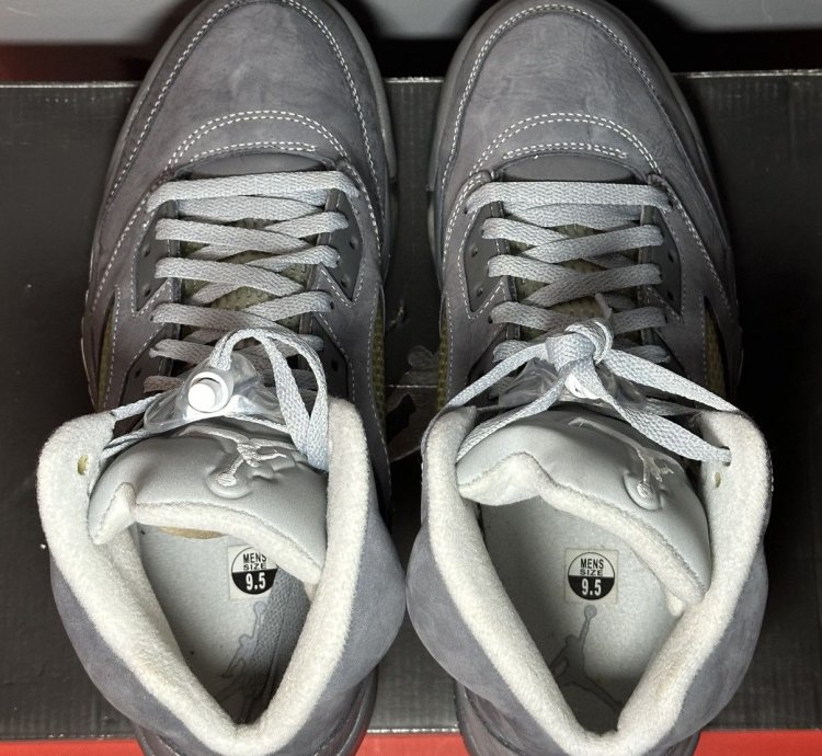 Size 9 5 - Air Jordan 5 Retro Wolf Grey