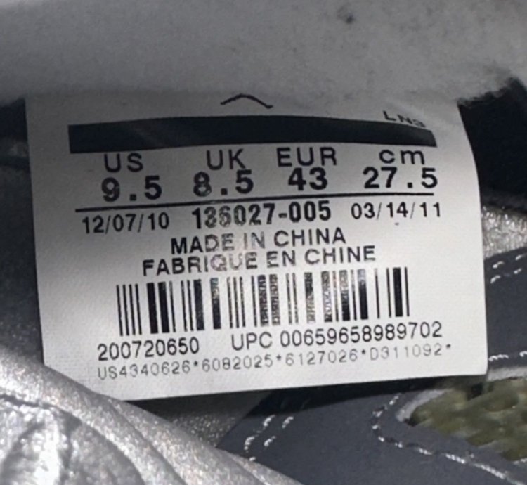 Size 9 5 - Air Jordan 5 Retro Wolf Grey