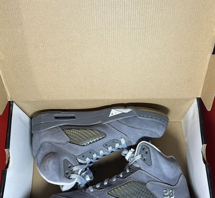 Size 9 5 - Air Jordan 5 Retro Wolf Grey
