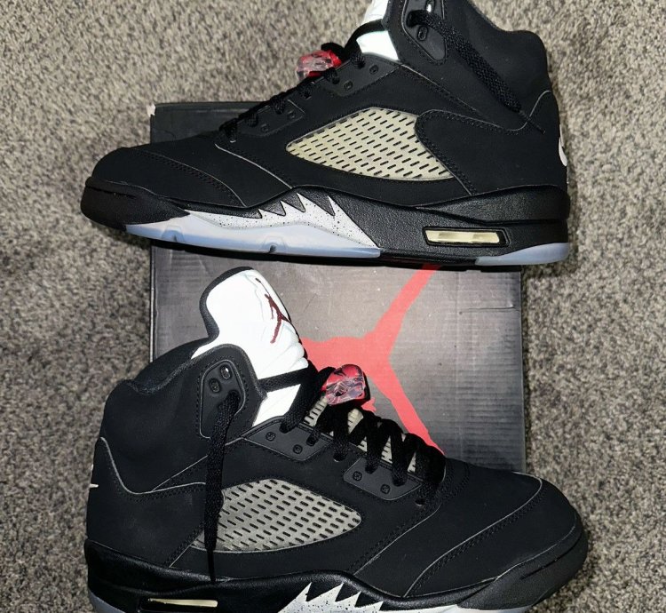 Size 9 5 - Jordan 5 Og Mid Metallic Silver