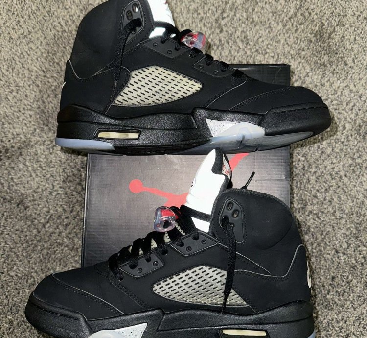 Size 9 5 - Jordan 5 Og Mid Metallic Silver