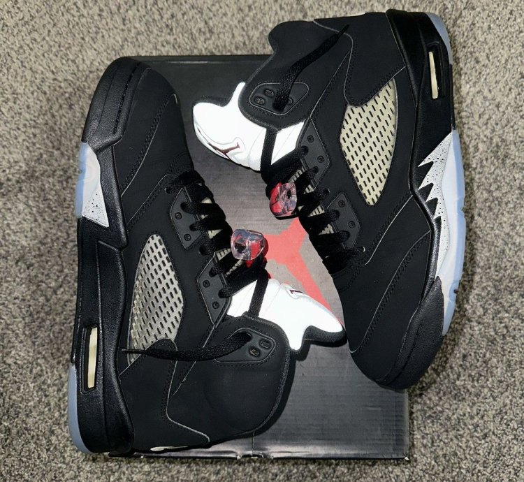 Size 9 5 - Jordan 5 Og Mid Metallic Silver