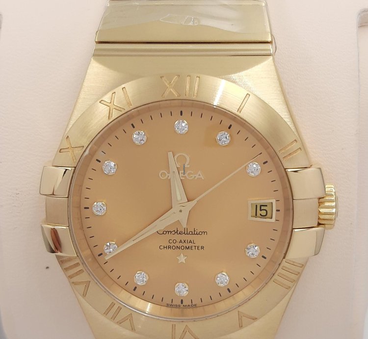Omega Constellation Ladies With Diamond Dial Like New