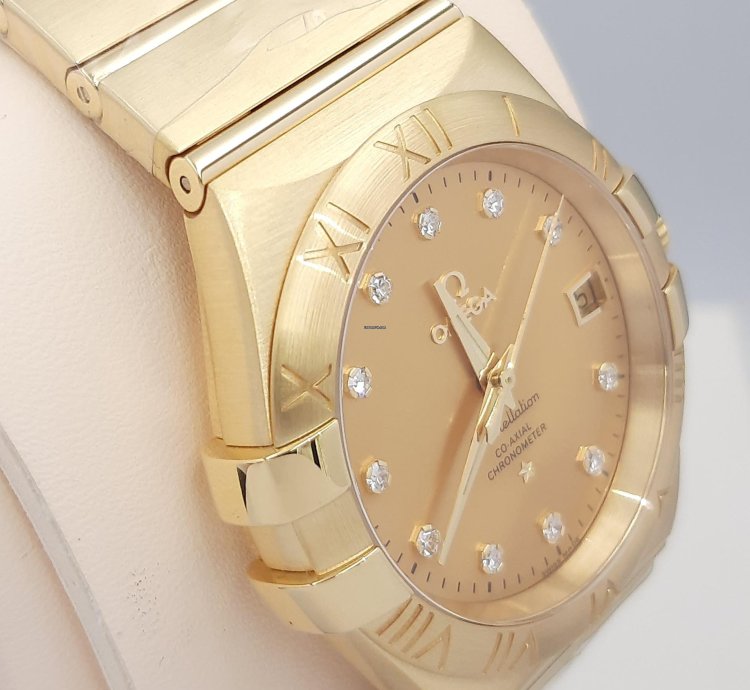 Omega Constellation Ladies With Diamond Dial Like New