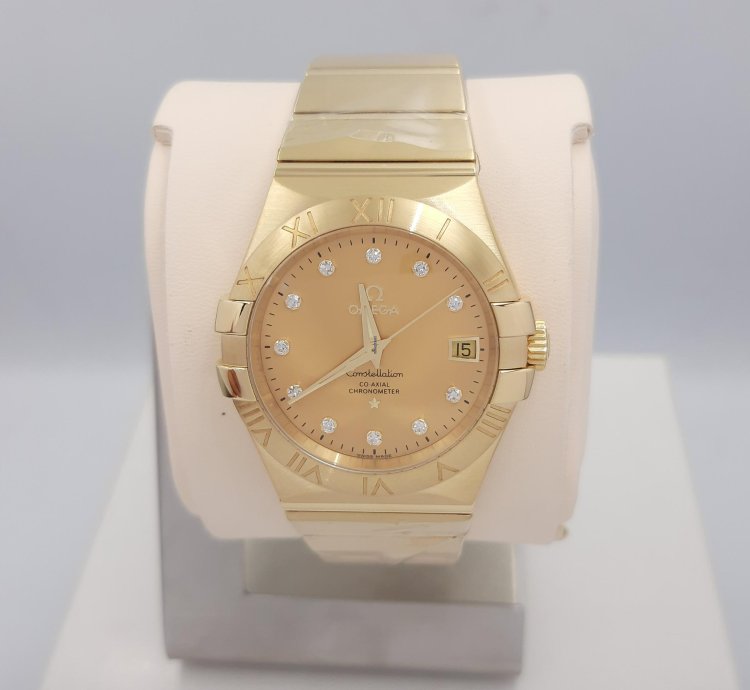 Omega Constellation Ladies With Diamond Dial Like New