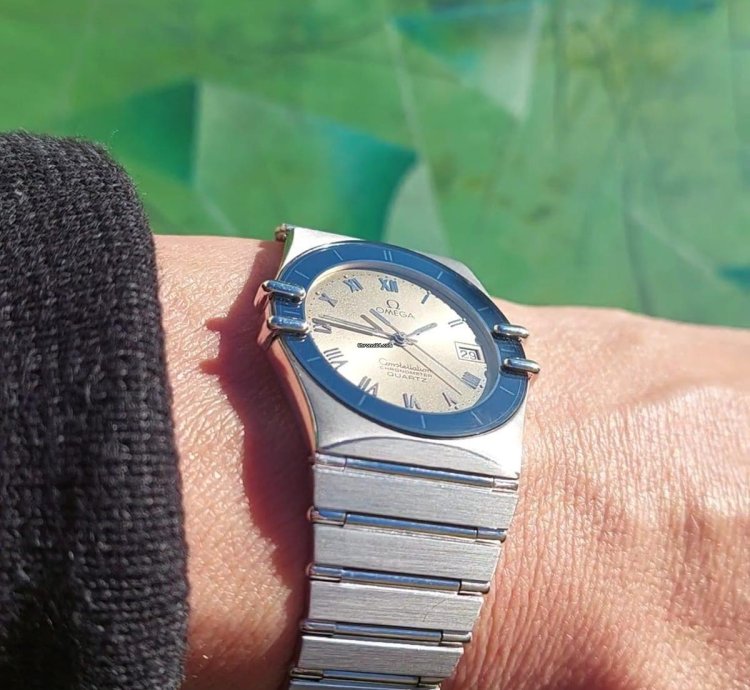 Omega Constellation Manhattan Constellation Chronometer Whitegold unique