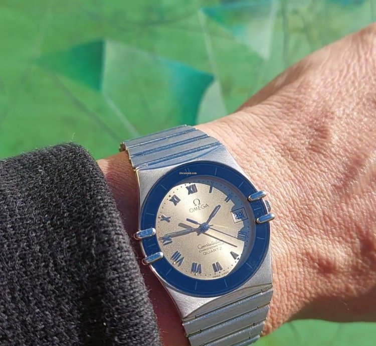 Omega Constellation Manhattan Constellation Chronometer Whitegold unique