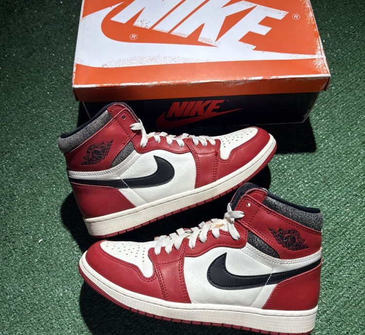 Size 9 5 Jordan 1 High Chicago Reimagined Lost Found 2022
