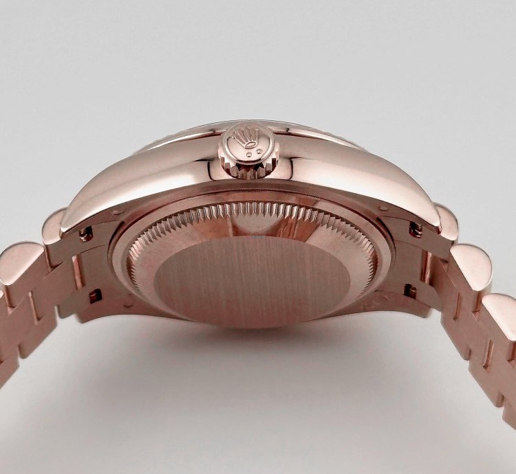 Rolex Lady-datejust 279175 Ladies Rose Gold Olive Diamond Dial 2025