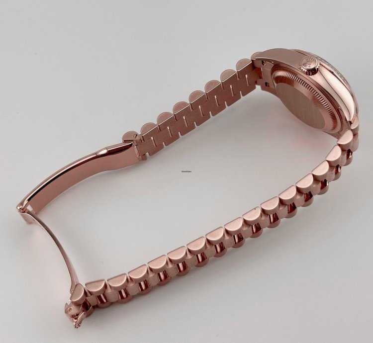 Rolex Lady-datejust 279175 Ladies Rose Gold Olive Diamond Dial 2025