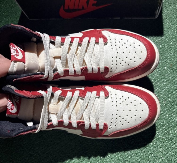 Size 9 5 Jordan 1 High Chicago Reimagined Lost Found 2022