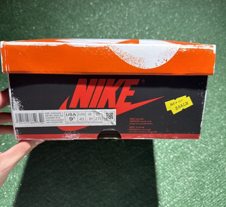 Size 9 5 Jordan 1 High Chicago Reimagined Lost Found 2022