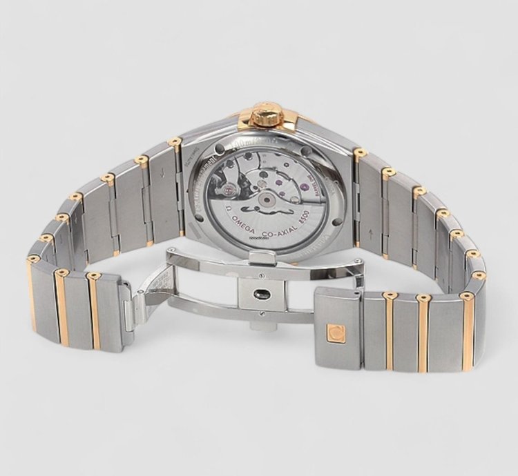 Omega Constellation Men Co-axial 38mm Yellow Gold
