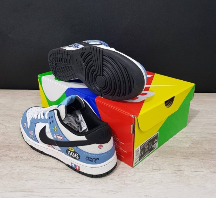 Nike Sb Dunk Buggy 506 Sand Scorhcer Blue Shoes