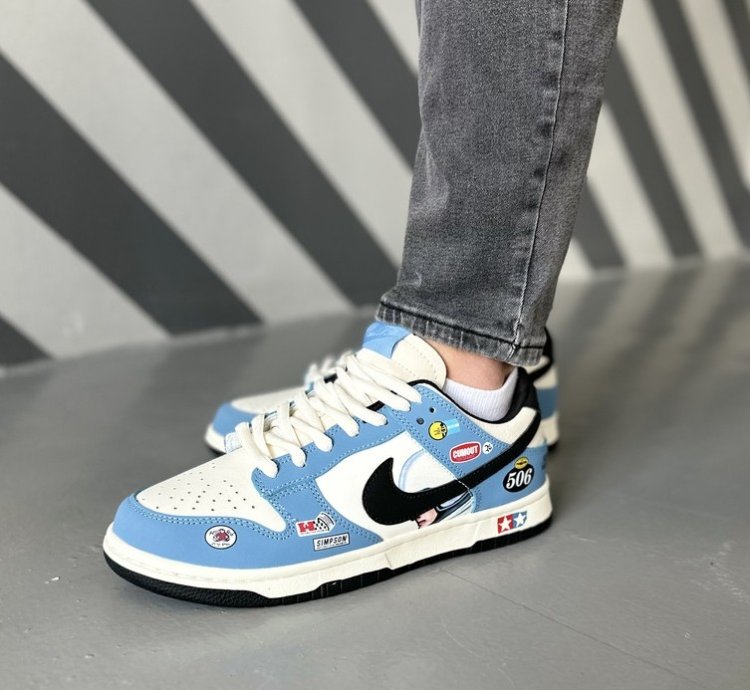 Nike Sb Dunk Buggy 506 Sand Scorhcer Blue Shoes