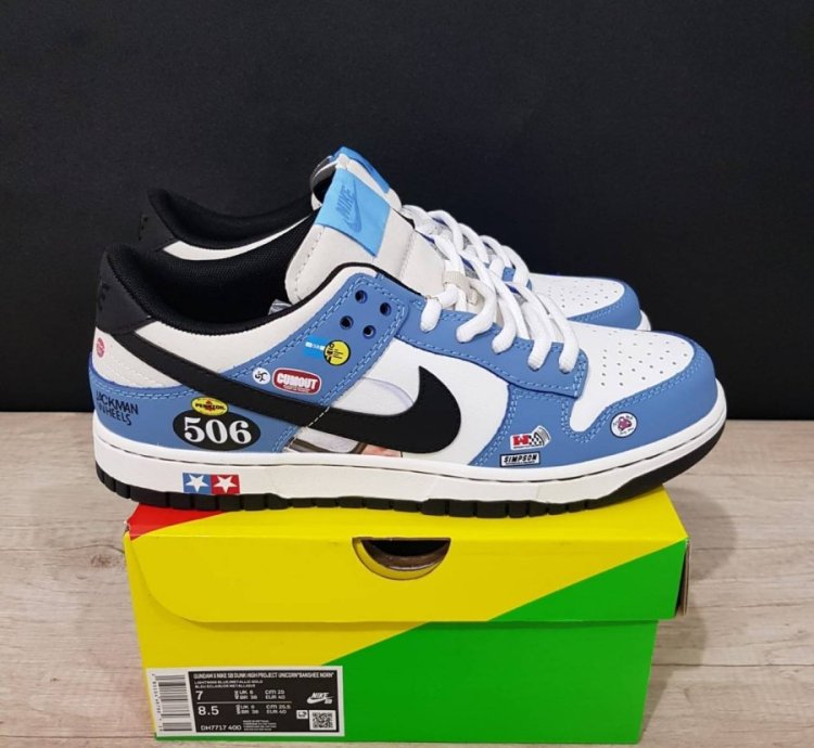 Nike Sb Dunk Buggy 506 Sand Scorhcer Blue Shoes
