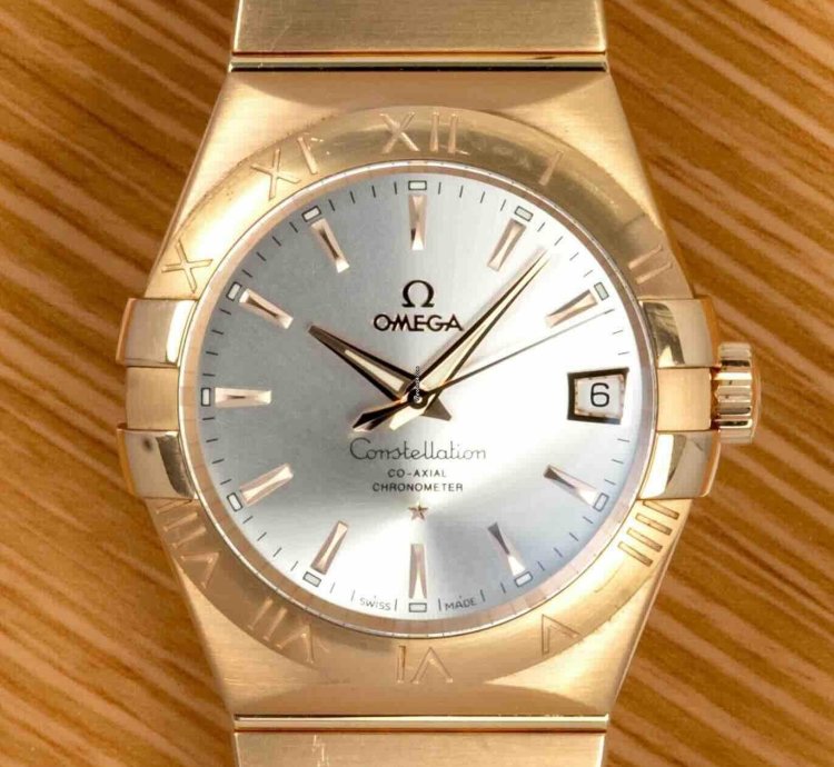 Omega Constellation Men Red Gold On Red Gold 123 50 38 21 02 001 December 2018