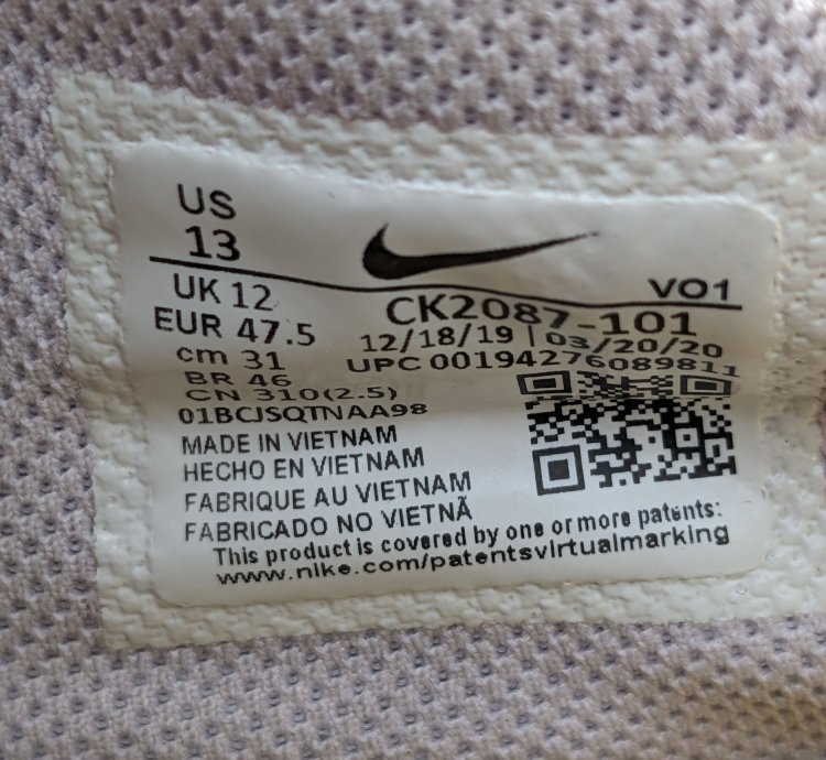 Nike Kobe Bryant Mamba Fury Lakers Men Size 13 Ck2087-101