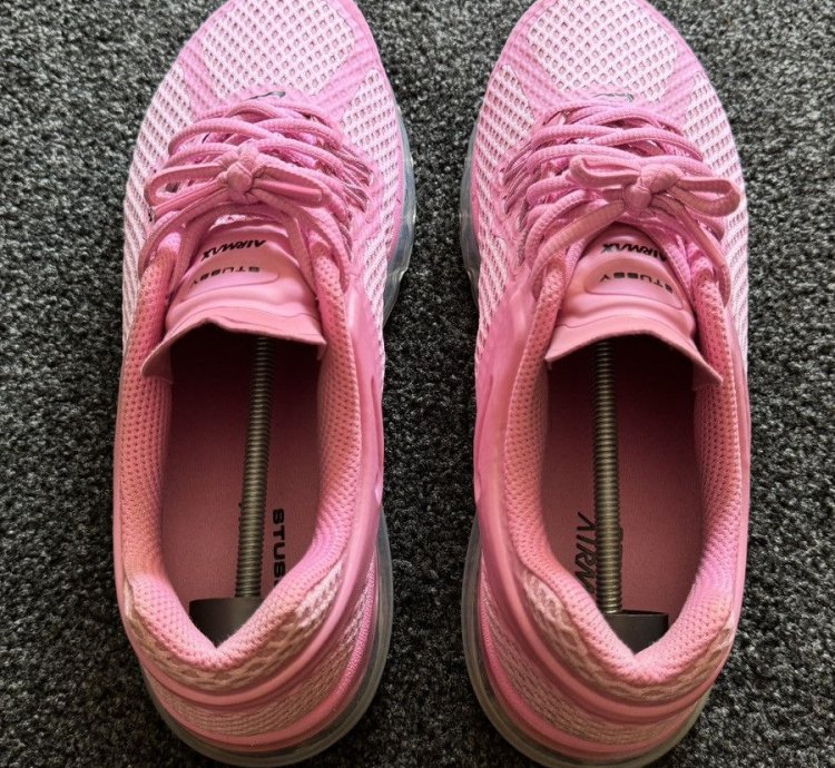 Soft Pink Stussy Nike Air Max 2013